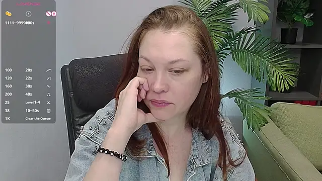 Snapshot of CutieGinger chatting on November 7, 2025, 3:23 pm CutieGinger online show from November 7, 2025, 3:23 pm