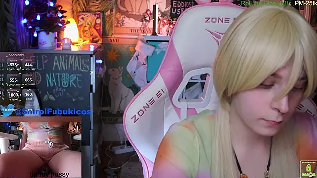 Snapshot of ShiroiFubuki chatting on December 22, 2024, 4:38 pm ShiroiFubuki online show from December 22, 2024, 4:38 pm