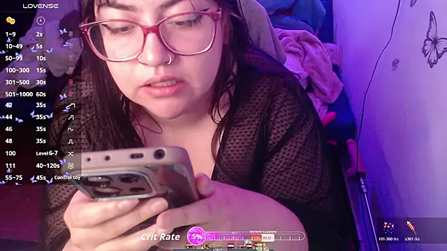 Snapshot of MeowMeowZoe chatting on July 9, 2026, 9:24 am MeowMeowZoe online show from July 9, 2026, 9:24 am
