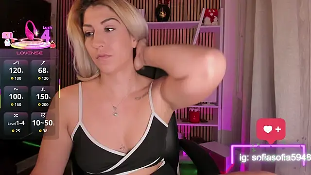 sofiah  online show from January 18, 2026, 6:34 pm