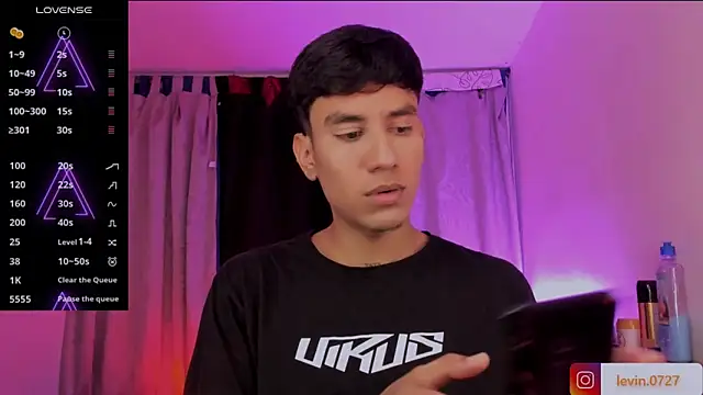 Levin Hikaru online show from March 22, 2026, 11:52 pm