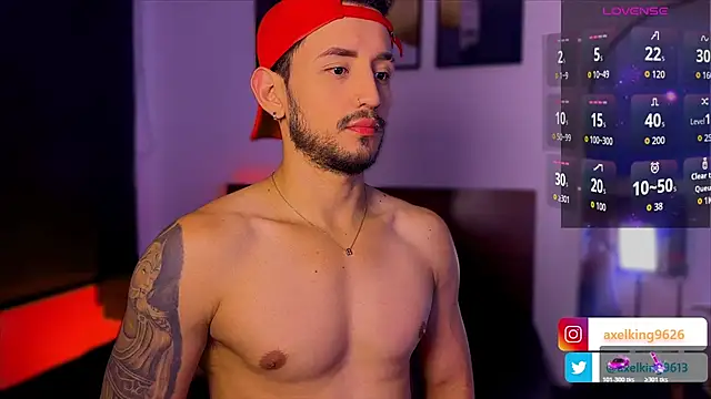 AxelKing1326 online show from February 23, 2026, 10:51 pm