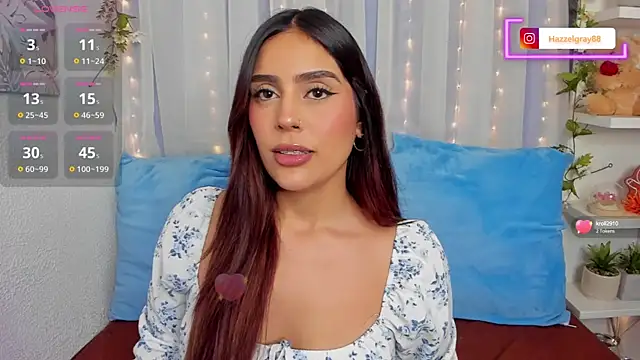 Snapshot of HazzelGray chatting on September 19, 2025, 3:13 pm HazzelGray online show from September 19, 2025, 3:13 pm