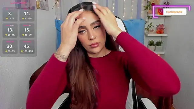 Snapshot of HazzelGray chatting on September 20, 2025, 2:40 pm HazzelGray online show from September 20, 2025, 2:40 pm