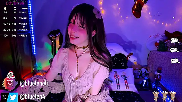 Snapshot of bluelen chatting on January 5, 2025, 7:49 am bluelen online show from January 5, 2025, 7:49 am