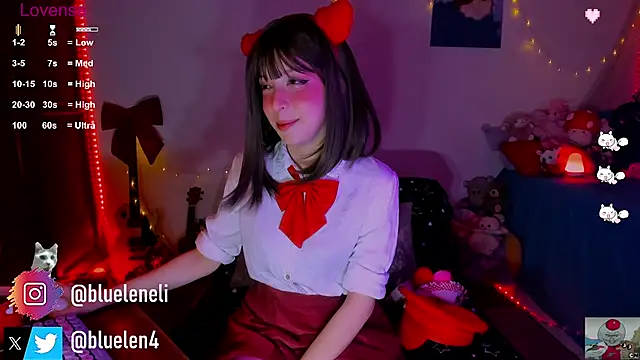 Snapshot of bluelen chatting on February 16, 2025, 8:10 am bluelen online show from February 16, 2025, 8:10 am