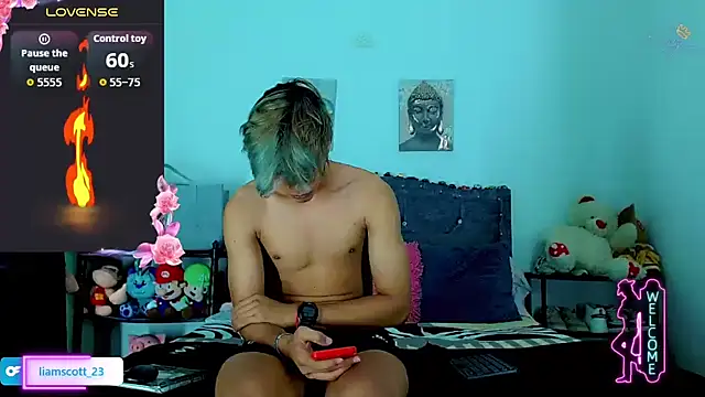 Liamscott  online show from January 16, 2026, 6:45 pm