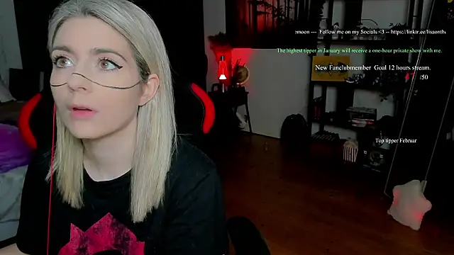 Lisaonthemoon online show from February 2, 2026, 4:27 pm