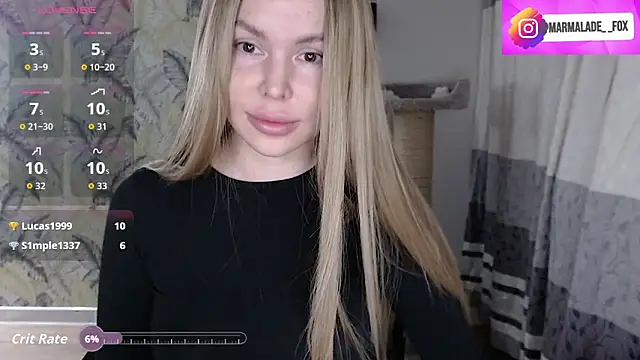 Marmalade Fox online show from February 9, 2026, 4:33 pm