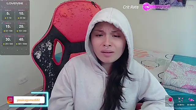 Snapshot of jessica_gomez chatting on January 21, 2025, 8:11 pm jessica gomez online show from January 21, 2025, 8:11 pm
