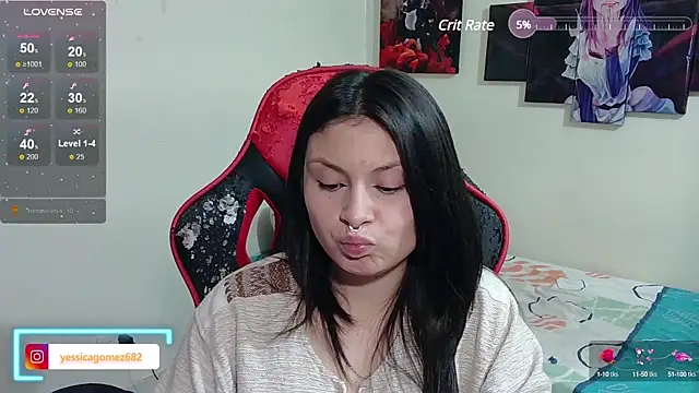 Snapshot of jessica_gomez chatting on January 29, 2025, 12:01 am jessica gomez online show from January 29, 2025, 12:01 am