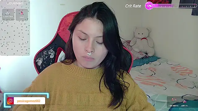 Snapshot of jessica_gomez chatting on March 18, 2025, 8:15 pm jessica gomez online show from March 18, 2025, 8:15 pm