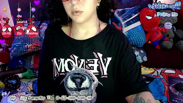 Snapshot of Bigsexycat chatting on February 14, 2025, 6:45 am Bigsexycat online show from February 14, 2025, 6:45 am