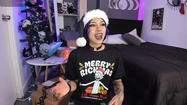 Snapshot of Raven_Witch_ chatting on December 24, 2024, 8:38 pm Raven Witch online show from December 24, 2024, 8:38 pm