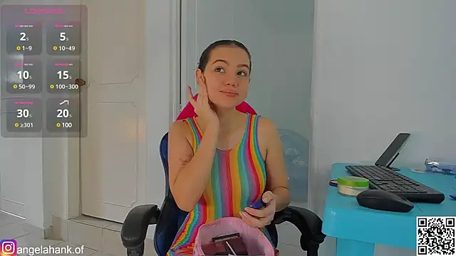 Snapshot of Angela_hank2 chatting on February 3, 2025, 1:08 pm Angela hank2 online show from February 3, 2025, 1:08 pm