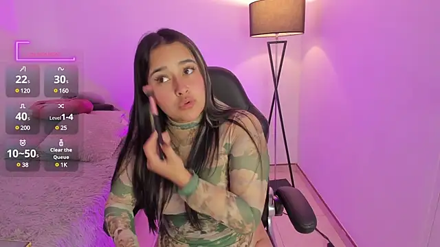 Snapshot of Megan_FE chatting on January 12, 2025, 5:22 pm Megan FE online show from January 12, 2025, 5:22 pm