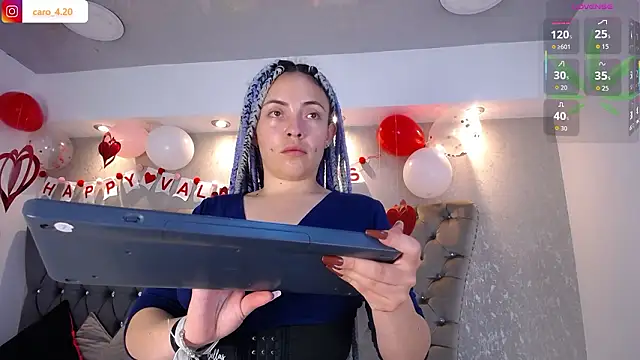 Snapshot of CaroFisher chatting on February 12, 2026, 12:55 pm CaroFisher online show from February 12, 2026, 12:55 pm