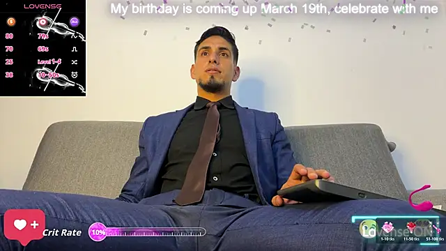 Tom blunt96 online show from March 18, 2026, 11:02 am