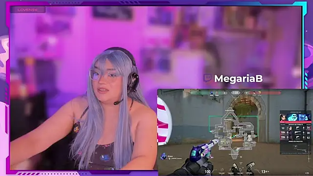 MegariaB online show from December 4, 2025, 3:49 am