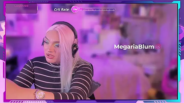 MegariaB online show from January 6, 2026, 4:49 am