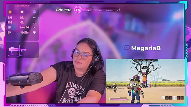 Snapshot of MegariaB chatting on February 17, 2026, 4:42 am MegariaB online show from February 17, 2026, 4:42 am