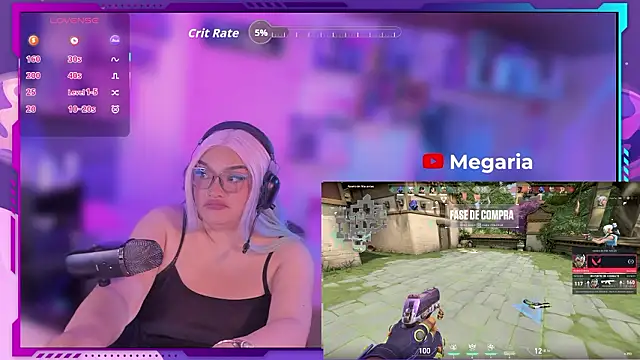 Snapshot of MegariaB chatting on February 21, 2026, 4:35 am MegariaB online show from February 21, 2026, 4:35 am