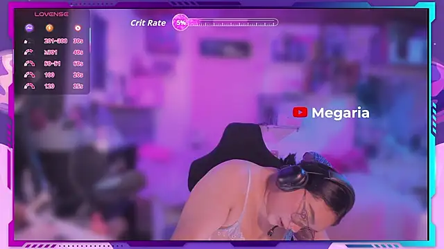 Snapshot of MegariaB chatting on February 26, 2026, 5:06 am MegariaB online show from February 26, 2026, 5:06 am