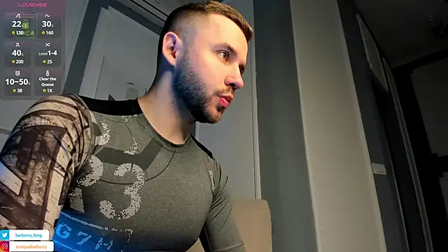 Snapshot of EnriqueBarberry chatting on January 19, 2025, 6:20 am EnriqueBarberry online show from January 19, 2025, 6:20 am