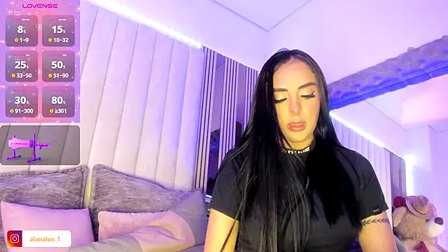 Snapshot of AlanaLexx_ chatting on October 1, 2025, 4:07 am AlanaLexx online show from October 1, 2025, 4:07 am