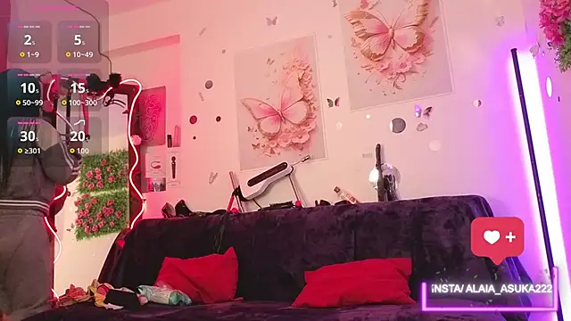 Snapshot of Alaia_Asuka chatting on September 20, 2025, 12:22 am Alaia Asuka online show from September 20, 2025, 12:22 am