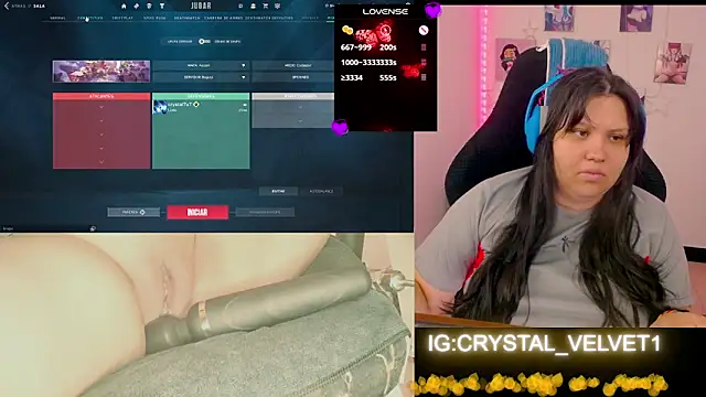 crystal7u7 online show from September 18, 2025, 9:06 pm