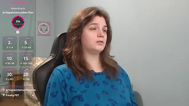 Snapshot of TreeJeanne chatting on February 22, 2025, 6:50 am TreeJeanne online show from February 22, 2025, 6:50 am