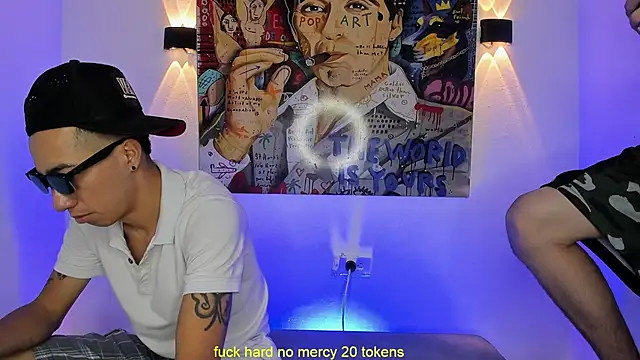 Snapshot of Threesome-no-mercy chatting on October 4, 2025, 1:14 am Threesome-no-mercy online show from October 4, 2025, 1:14 am