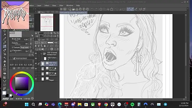 DrenchedArt online show from December 12, 2024, 8:10 pm