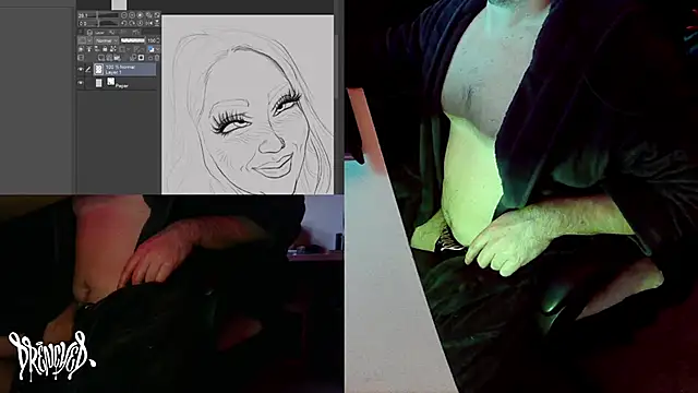 DrenchedArt online show from January 30, 2025, 10:41 pm