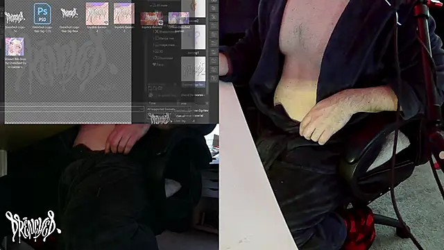 DrenchedArt online show from February 28, 2025, 6:31 pm