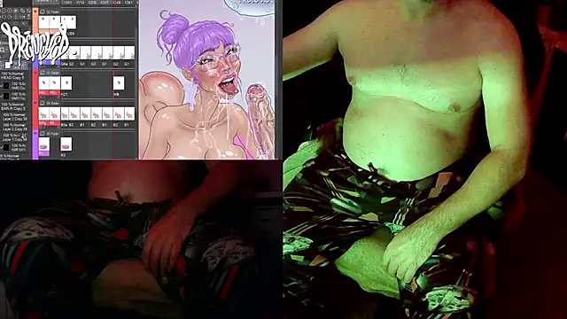 DrenchedArt online show from October 4, 2025, 4:54 am