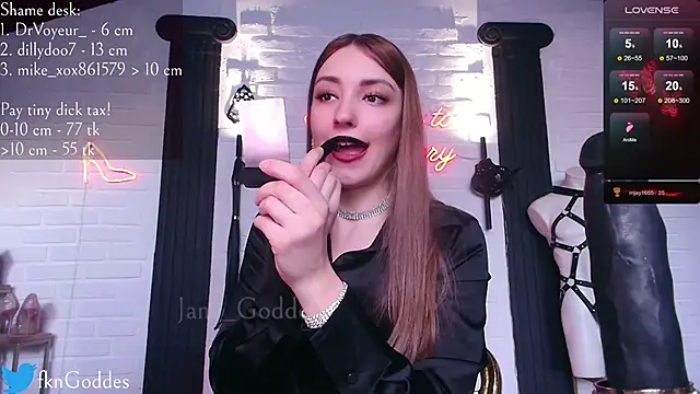 Snapshot of Jane_Goddess chatting on March 22, 2025, 2:47 pm Jane Goddess online show from March 22, 2025, 2:47 pm