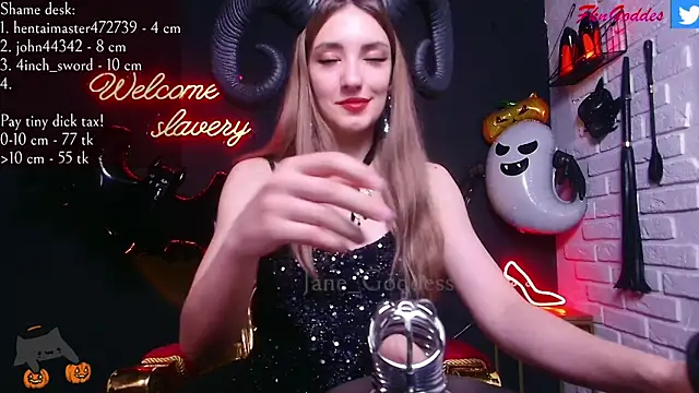 Snapshot of Jane_Goddess chatting on October 26, 2025, 5:52 pm Jane Goddess online show from October 26, 2025, 5:52 pm