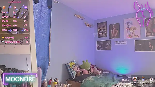 Snapshot of moonfiredancer chatting on January 24, 2025, 4:39 pm moonfiredancer online show from January 24, 2025, 4:39 pm