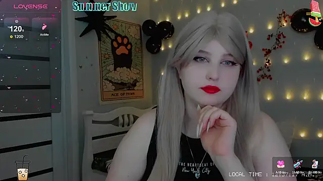 Crystal Chris online show from February 14, 2025, 10:36 pm