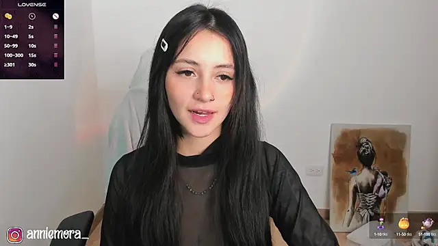 Snapshot of annie_mora chatting on December 22, 2024, 1:45 am annie mora online show from December 22, 2024, 1:45 am