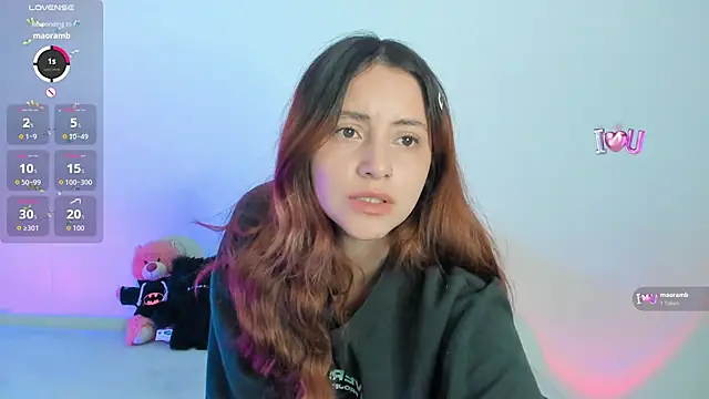 Snapshot of annie_mora chatting on October 30, 2025, 3:41 am annie mora online show from October 30, 2025, 3:41 am