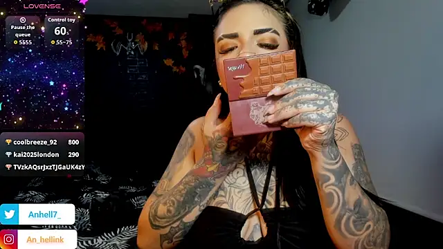 Anhell7 x online show from January 15, 2026, 7:28 pm