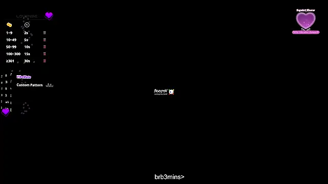 HunnyWifey online show from March 21, 2026, 8:12 pm