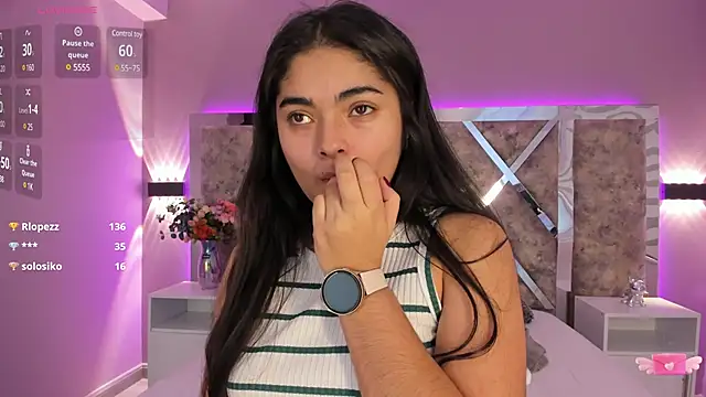 Snapshot of GiselOrtiz chatting on February 20, 2025, 2:13 pm GiselOrtiz online show from February 20, 2025, 2:13 pm