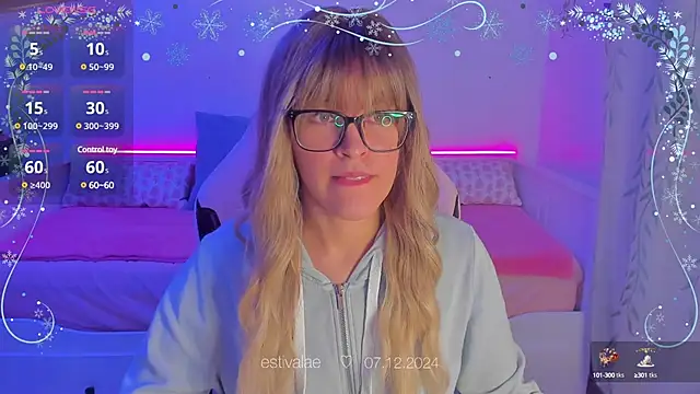 Snapshot of estivalae chatting on December 7, 2024, 8:05 pm estivalae online show from December 7, 2024, 8:05 pm