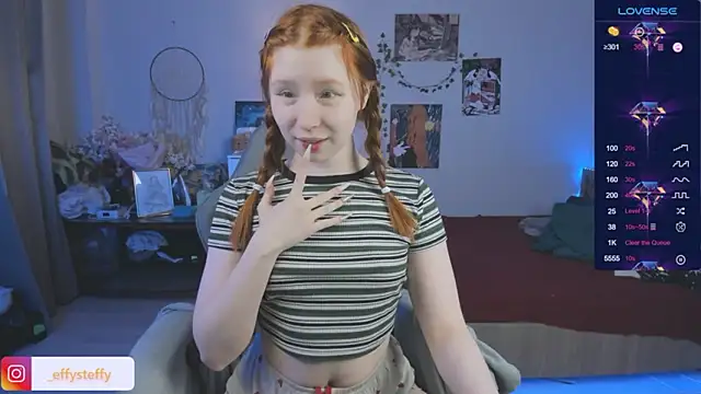 CallMeEffy1 online show from January 18, 2026, 3:05 pm