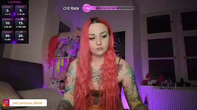 Snapshot of PinkHurricaneOfficial chatting on February 7, 2025, 11:13 pm PinkHurricaneOfficial online show from February 7, 2025, 11:13 pm