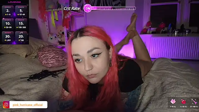 Snapshot of PinkHurricaneOfficial chatting on February 10, 2025, 7:17 pm PinkHurricaneOfficial online show from February 10, 2025, 7:17 pm